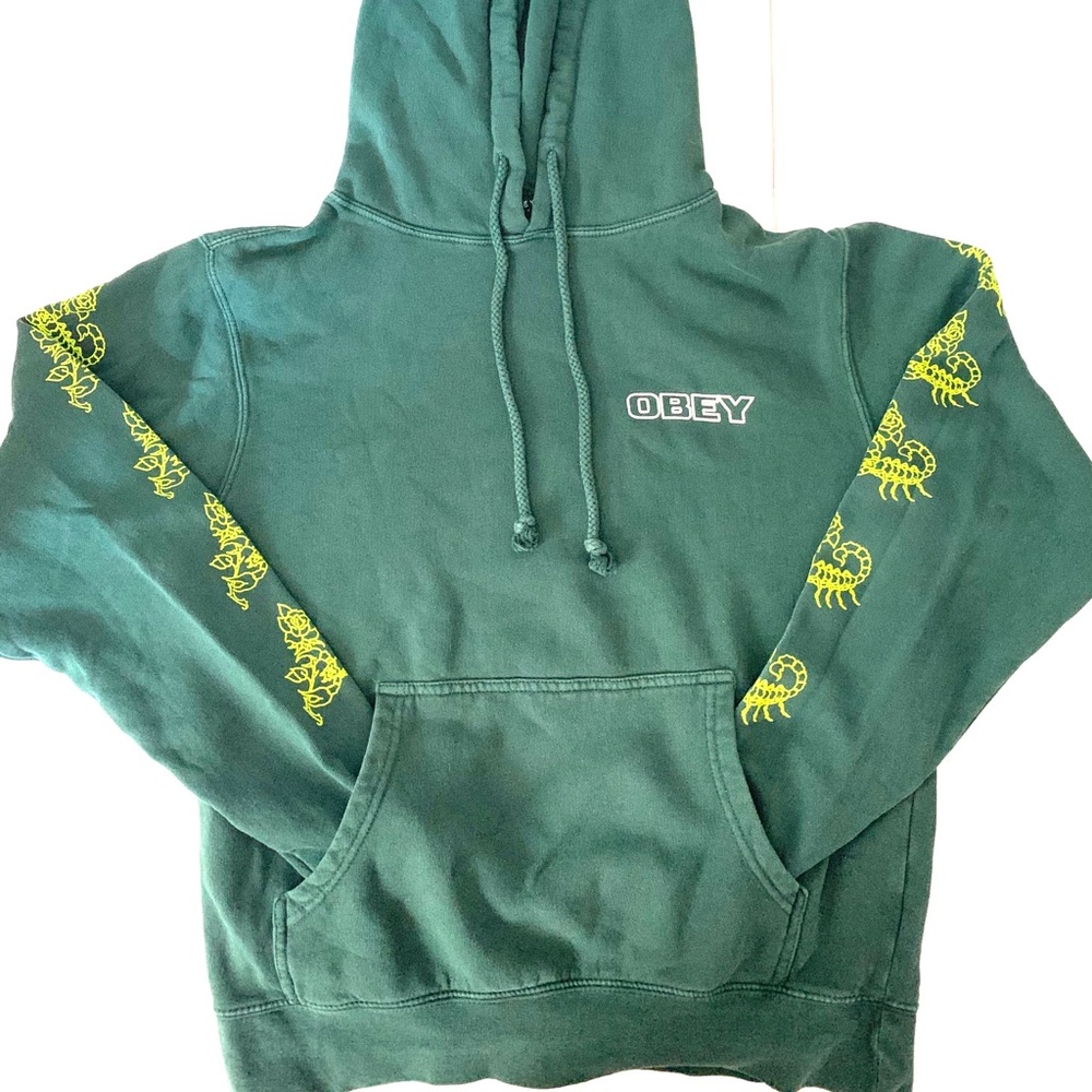 green obey sweatshirt